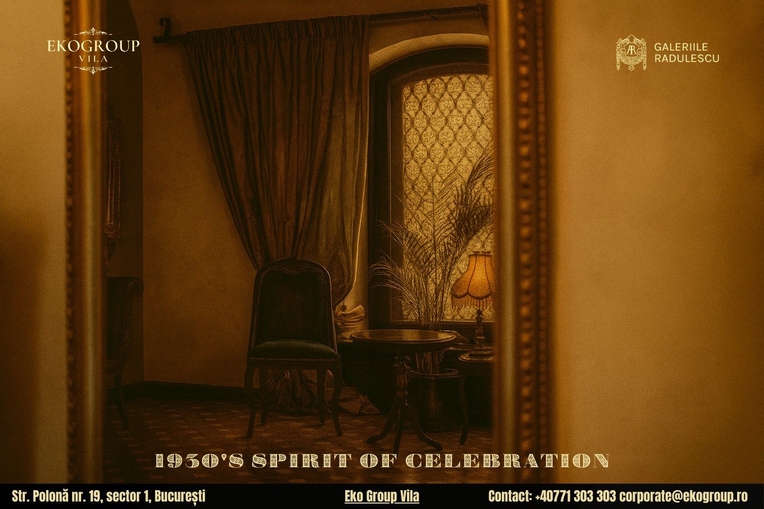 Ce este Crăciunul în anii ’30: Eleganţă şi tradiţie în viziunea interbelică a Eko Group Vila