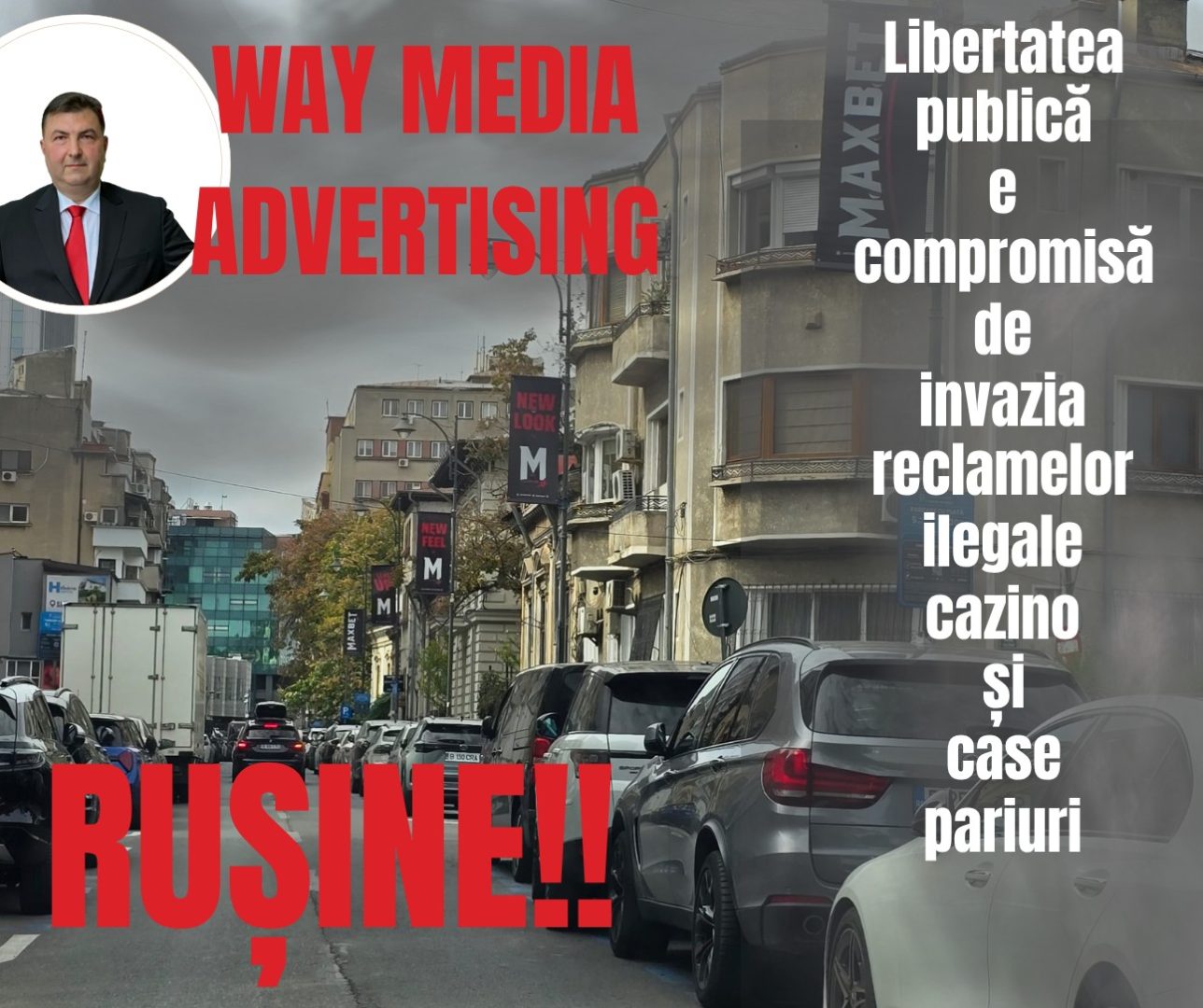 Way Advertise Production SRL: Controversa publicității neautorizate pentru cazinouri și pariuri în București